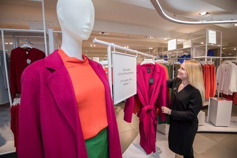 John Lewis's new womenswear department